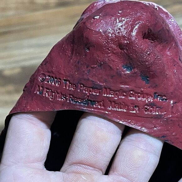 PMG Halloween Mask Devil 2006 The Paper Magic Group Scary Evil Costume Rare! - Picture 10 of 14